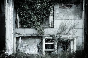 Ruined house in Veghel